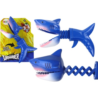 Lean Toys Vystreľovací žralok modrý