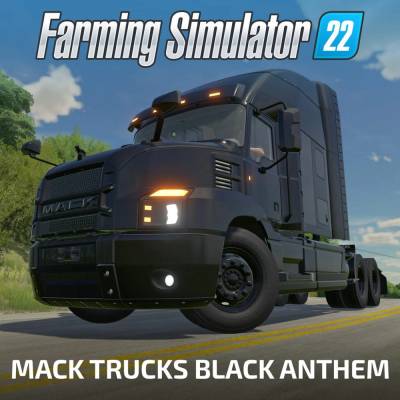 Игра Farming Simulator 22 - Mack Trucks: Black Anthem за PC Steam, Електронна доставка