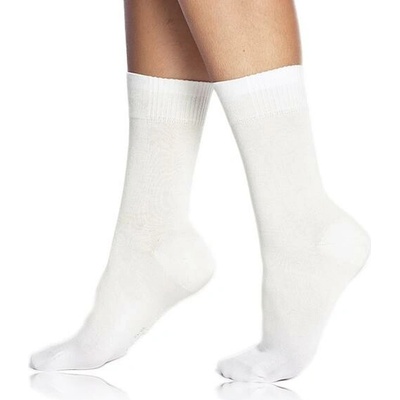 Bellinda BAMBUS LADIES COMFORT SOCKS 5x Klasické dámske ponožky 5 ks BE496862 biela