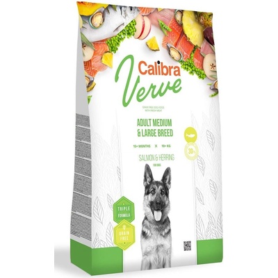 Calibra Dog Verve GF Adult M&L Salmon&Herring 12 kg