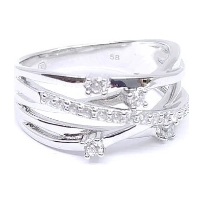 Jan Kos jewellery Stříbrný prsten MHT 3051 SW