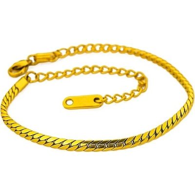 Solla Gold Arelis dámsky náramok z ocele 304 zlatý CH-Z-NR13