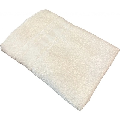 TiaHome froté osuška deluxe Monako krémový 70x140cm
