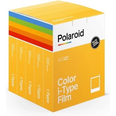 Polaroid Фотохартия Polaroid Color film for i-Type - x40 film pack, 4 x 3 inch, 5x 8 листа (006010)
