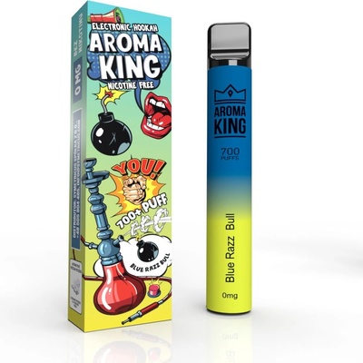 Aroma King Hookah Blue Razz Bull 0 mg 700 potáhnutí – Zboží Dáma