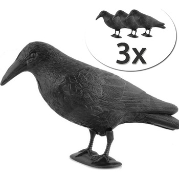 ISO 72170 Odpudzovač holubov a vtákov Havran 3 ks