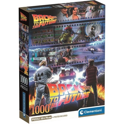 Clementoni Пъзел Clementoni от 1000 части - Завръщане в бъдещето (37513)