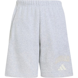 Adidas Детски къси панталони adidas Kid's Seasonals Collegiate Typography Short Shorts - Light Grey Heather - размер 116 (EU) (701-4775-0311)
