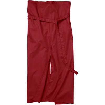 Workwear Milano Dlouhá pracovní zástěra 00110-01 Regency Red