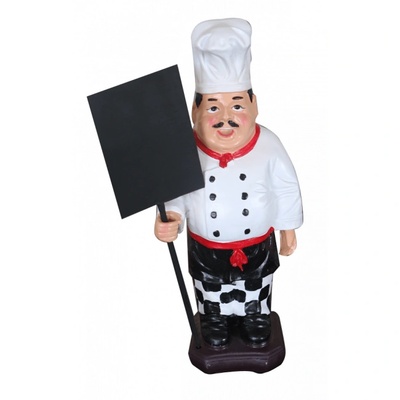 Horecano Пластмасова фигура готвач 38см CN-(2037 / 6162-2) - Horecano (0198463)
