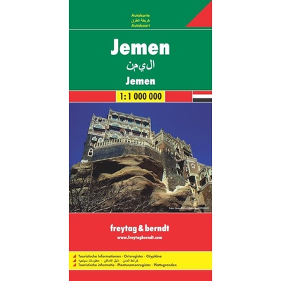 Automapa Jemen 1:1 000 000