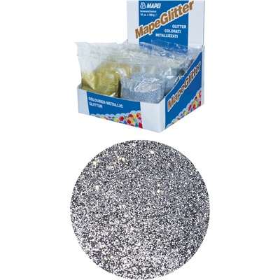 Trblietky Mapei Mapeglitter strieborná 0,1 kg R2T MAPEGLITTERST1