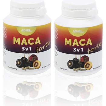 Adiel Maca 3v1 forte 2 x 90 kapslí