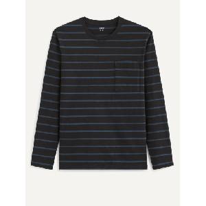 Celio Синя и черна мъжка тениска на райета Celio Celio | Cheren | МЪЖЕ | S