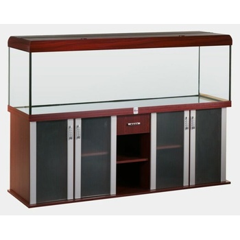 Diversa Modern LED akvarijní set rovný ořech 960 l