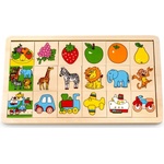 Pino Toys Логически пъзел Pino - 3 теми (4792) - ozone
