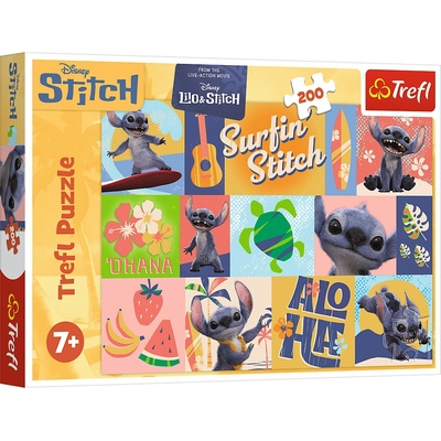 Trefl - Puzzle Lilo & Stitch Hawaiian adventures - 200 piese