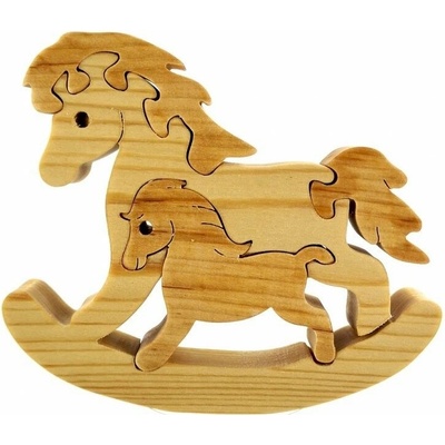 Amadea puzzle hojdací kôň 135x115x3 cm 26984-LO