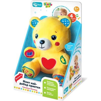 Thinkle Stars Детско играчка Thinkle Stars "Интерактивно меченце" - Код F1023 (F1023-5908288982955)