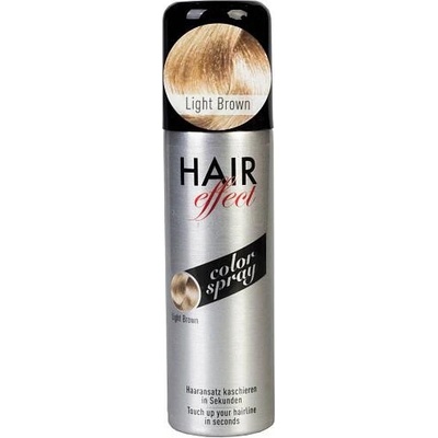 Hair Effect Touch up spray na šediny a odrosty SVĚTLE HNĚDÝ 100 ml