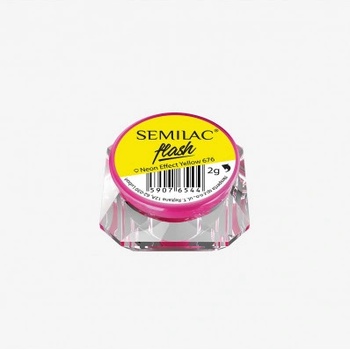 Semilac SemiFlash Neon effect yellow 676 2 g