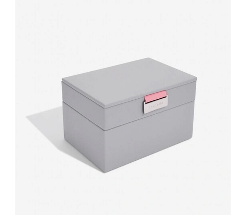 Stackers Grey & Rose Mini šperkovnica 73652