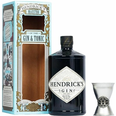Hendrick’s Gin 44% 0,7 l +Jigger (karton)