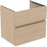 Ideal Standard Finesse - Шкафче за умивалник, 60x44x55 см, 2 чекмеджета, бял дъб E3386US (E3386US)
