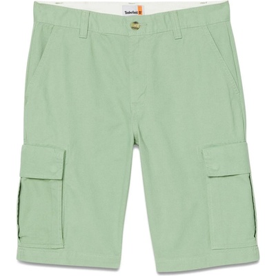 Timberland Мъжки къси панталони Timberland Twill Cargo Short Shorts - Green Bay - размер 31 (US) (216-3898-0413)