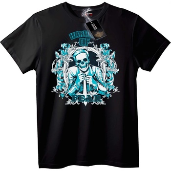 NOONEBRAND Тениска Жътва на Страха Череп - 2XL, Black