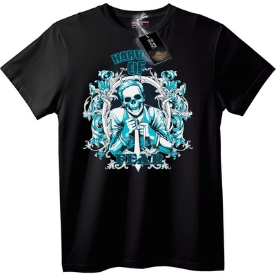 NOONEBRAND Тениска Жътва на Страха Череп - 2XL, Black