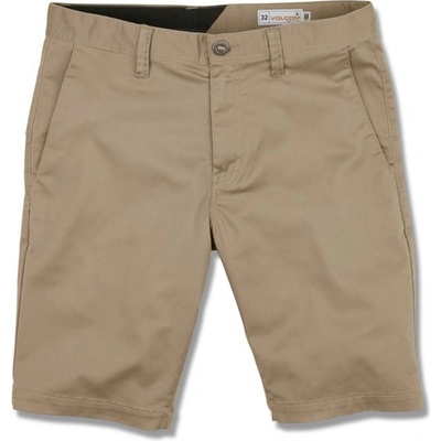 Volcom kraťasy Frckn Mdn Strch Sht 21 Khaki