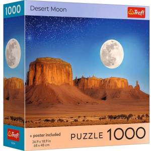 Trefl Puzzle 1000 USA Collection: Пустинна луна (99294)