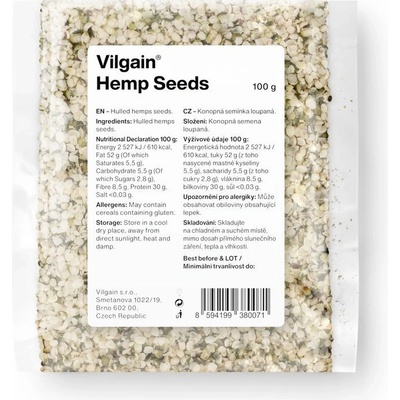 Vilgain Konopná Semínka 100 g