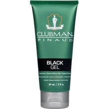 Clubman Barva na vlasy a vousy Pinaud Black gel černá 89 ml