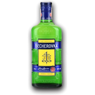 Becherovka Original 38% 0,35 l (čistá fľaša)