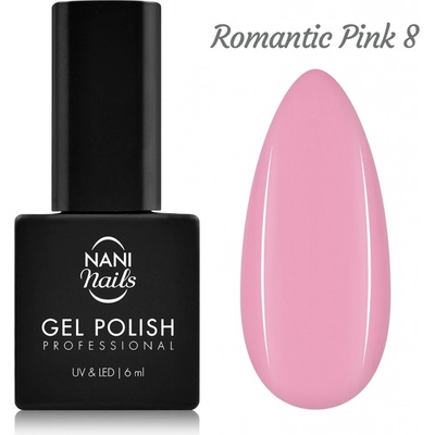 NANI gél lak Romantic Pink 6 ml