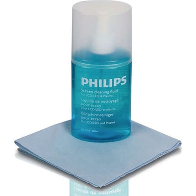 Philips SVC1116B, 200ml, антистатичен, микрофибърна кърпа, прозрачен (SVC1116B)