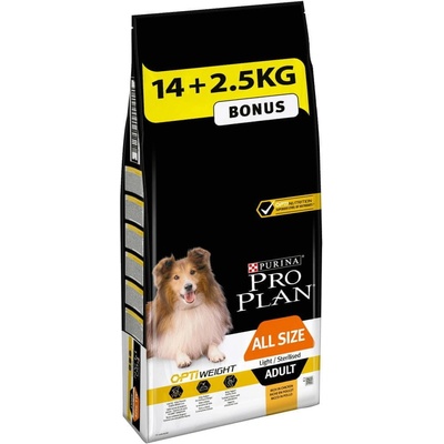 Purina Pro Plan All Sizes Adult Light Sterilised kura 16,5 kg