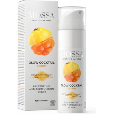 MOSSA Glow Coctail изсветляващ серум против пигментни петна 25ml