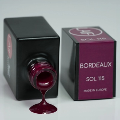 Laif gel lak červený SOL 115 Bordeaux 10 ml