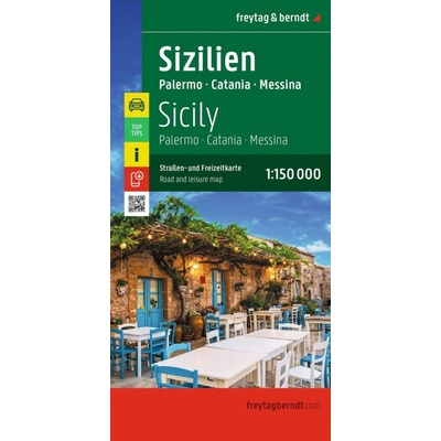 Sicílie 1:150 000 / silniční + volnočasová mapa