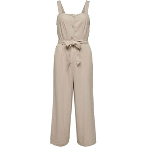 ONLY Гащеризон Only Caro Linen sleeveless jumpsuit - Beige (Oxford Tan)