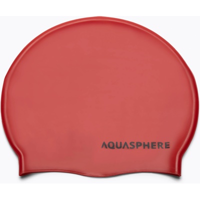 Aquasphere Aqua Sphere Обикновена силиконова шапка за плуване червена SA212EU0601