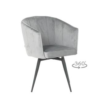 Carmen Трапезен стол venice - светлосив