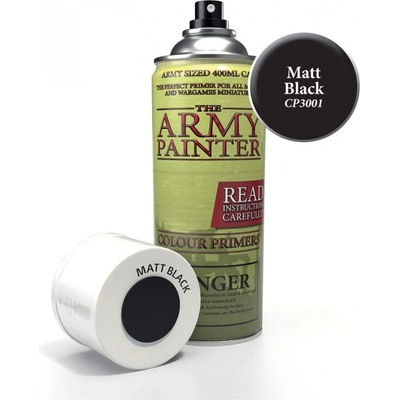 Army Painter Base Primer Matt Black Spray 400ml – Zboží Živě