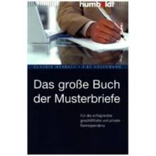 Das große Buch der Musterbriefe