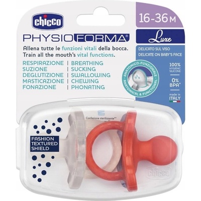 Chicco Physio lux oranžová 2ks