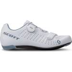 SCOTT Дамски обувки за шосеен велосипед Scott Women's Shoe Road Comp Boa Cycling shoes - Matt White / Light Blue - размер 42 (EU) (136-0255-0117)