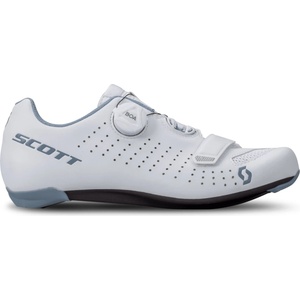SCOTT Дамски обувки за шосеен велосипед Scott Women's Shoe Road Comp Boa Cycling shoes - Matt White / Light Blue - размер 42 (EU) (136-0255-0117)